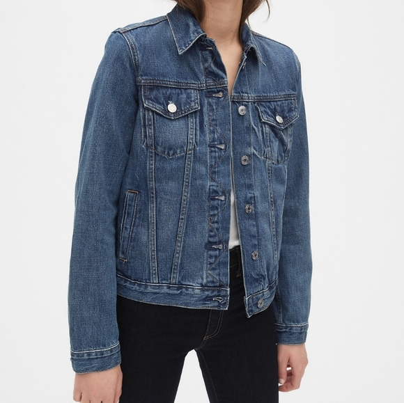 Gap Denim Icon Jean Jacket - Picture 2 of 5